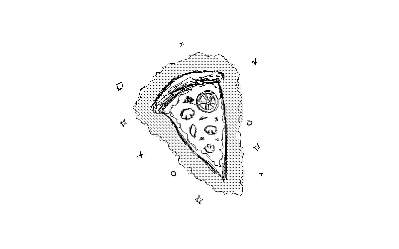 an enchanted pizza